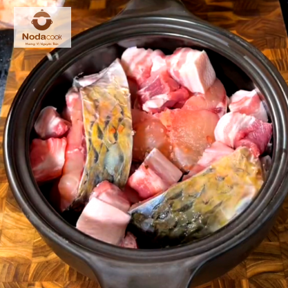 nồi đất kho cá men đen 3 lít