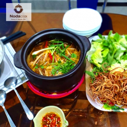 Nồi đất NodaCook Bát Tràng 2 lít (Đen)