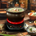 Nồi đất điện đa năng 2 lít ( màu nâu)