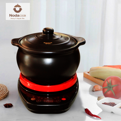 Nồi đất điện đa năng 2 lít ( màu đen)